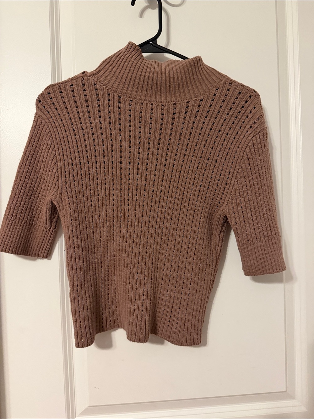 VICI Knit Sweater Top in Taupe
